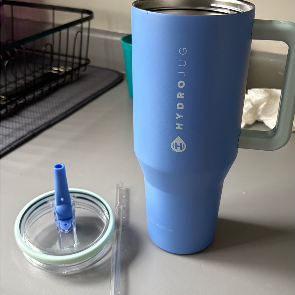 HydroJug Sky Blue Tumbler with Handle